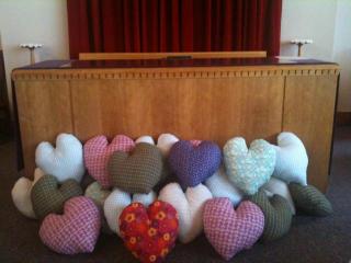 heart pillows