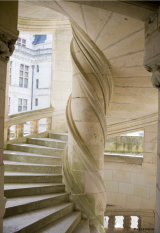 concrete spiral staircase