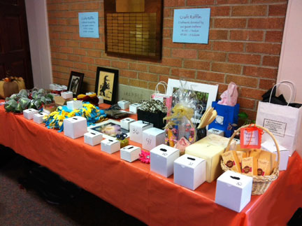 raffle items from crafters